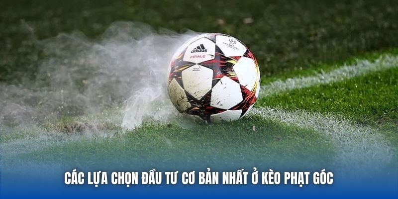 Các lựa chọn đầu tư cơ bản nhất ở kèo phạt góc